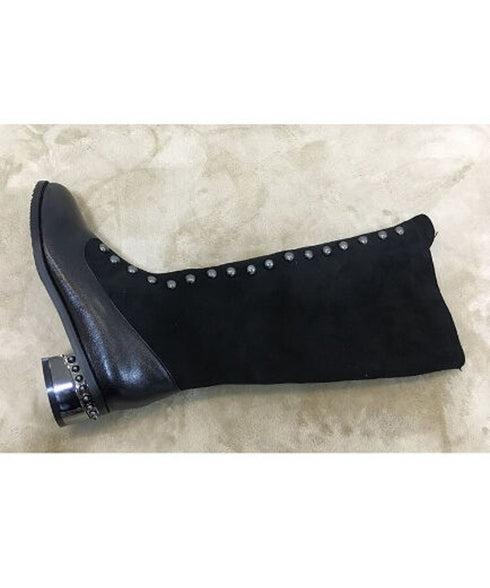Studded Long Boots