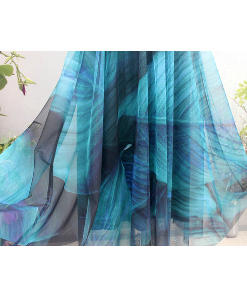 Tulle Layered Flare Skirt