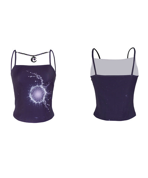 Water Ball Print Top