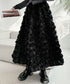 Three-dimensional Flower Skirt
