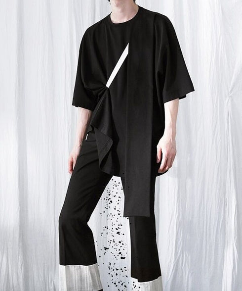 Asymmetric Layered Cut Top