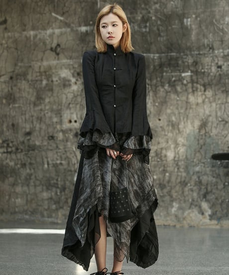 Officer Collar blouse