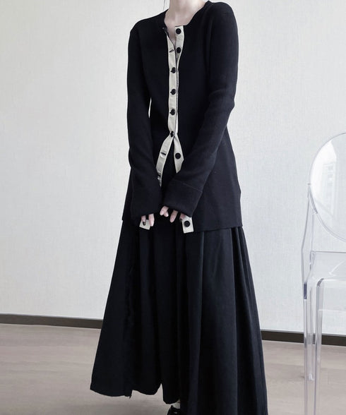 Front Fly Splice Cardigan