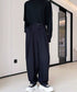 Tuck Wide Pants