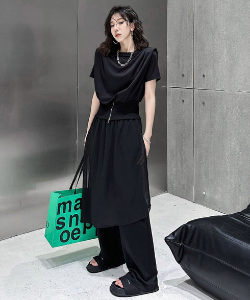 Power Shoulder Cut and Sew