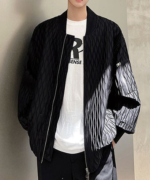 Wave Jacquard Blouson