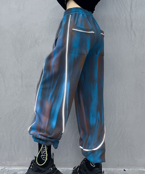 Tie-dye Drawstring Pants