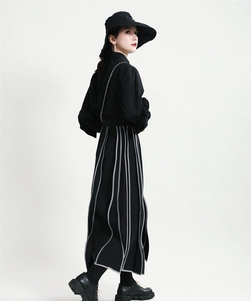 Frill Placket Blouse