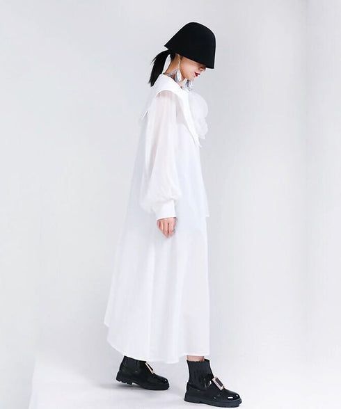 Ruffle Pleated Blouse