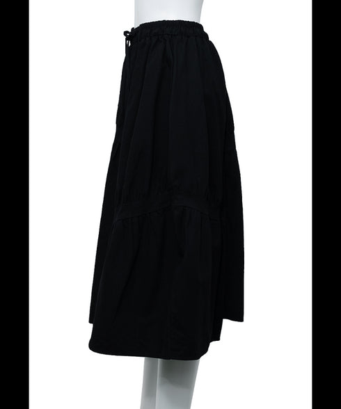 Asymmetric Switching Flare Skirt