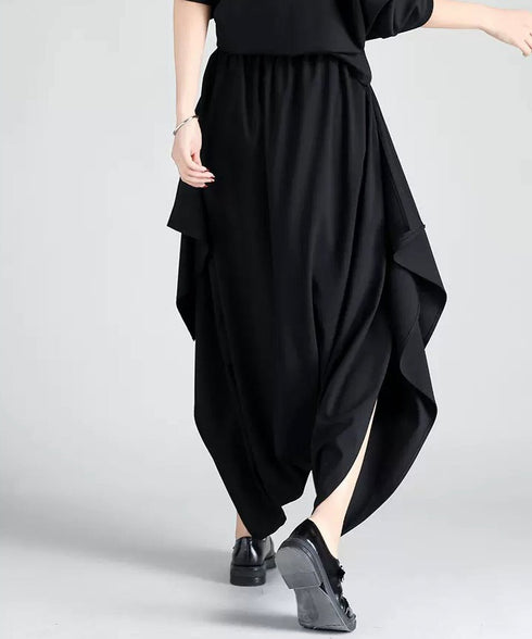 Layered Sarouel Pants