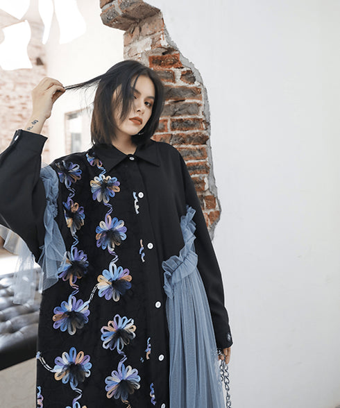 Gradation Flower Dress