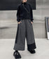 Panel Stripe Wide Pants