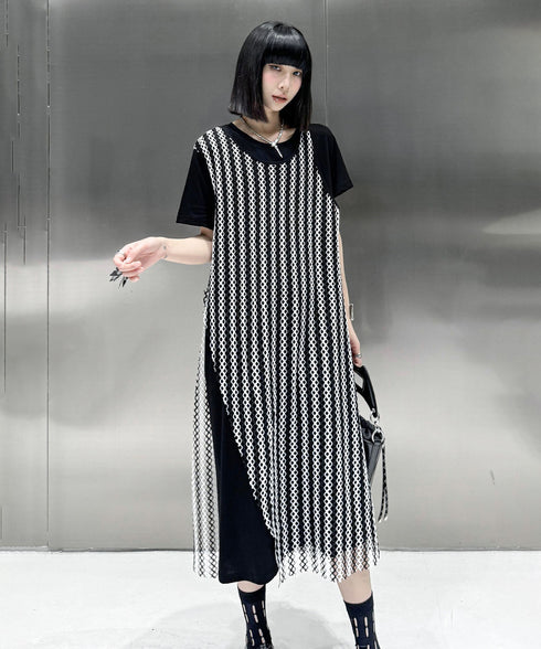 Mesh Layered Dress