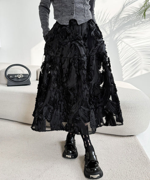 Three-dimensional Pattern Skirt