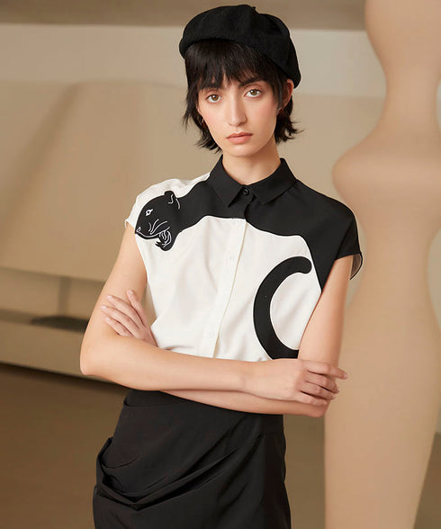 Black Panther Blouse