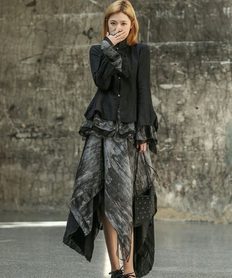 Officer Collar blouse