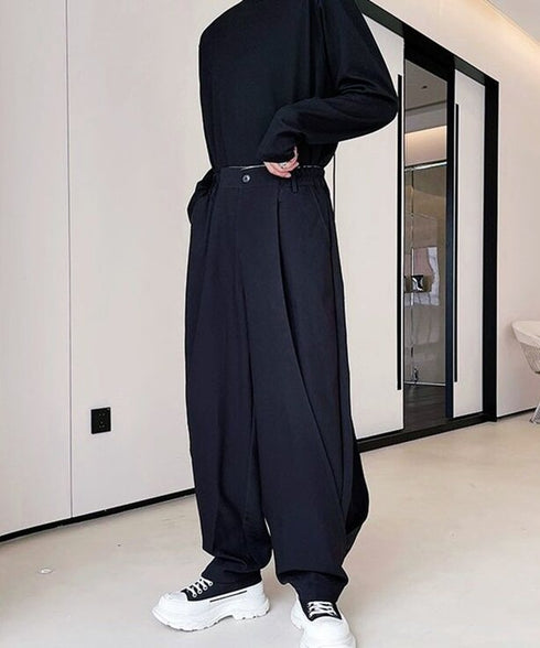 Tuck Wide Pants