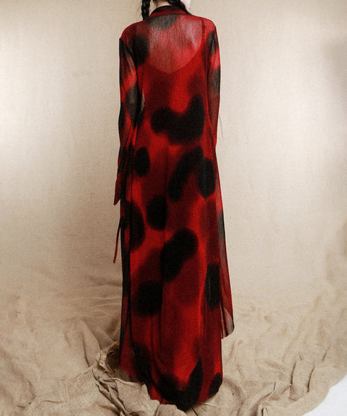 Flower Gradient Dress