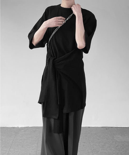 Front Drawstring T-shirt