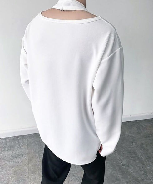 Overlapping Long Sleeve T-shirts