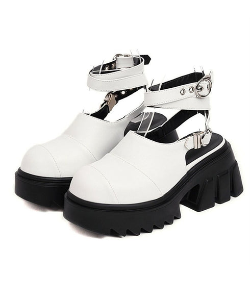 Platform Sabot Sandals