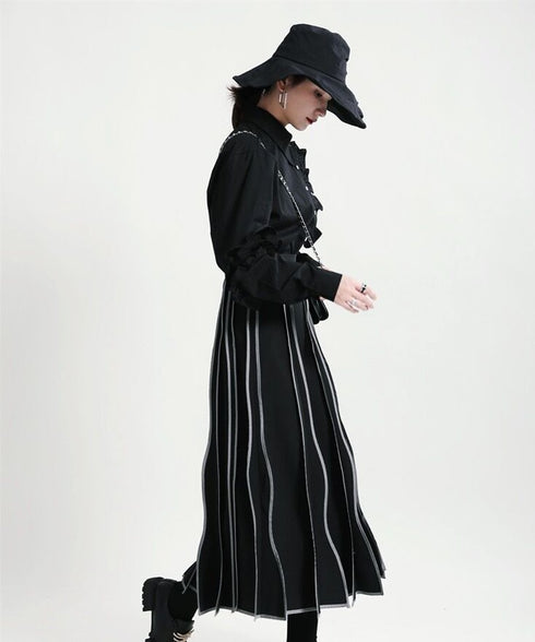 Frill Placket Blouse