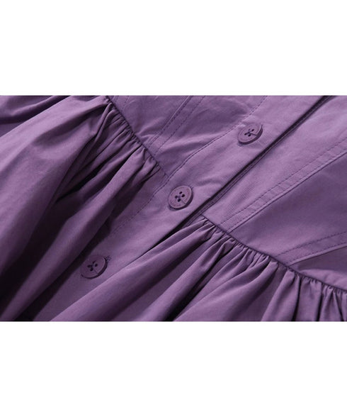 Design Pocket Halter-neck Dress