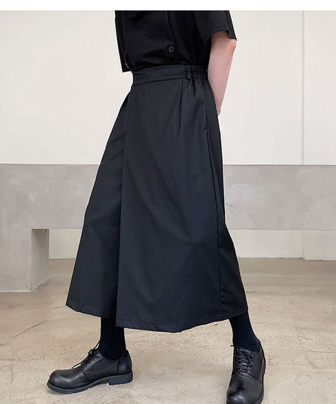 Cropped Wide Pants