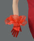 Organza Frill Satin Gloves