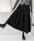 Three-dimensional Flower Skirt