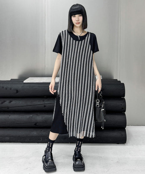 Mesh Layered Dress