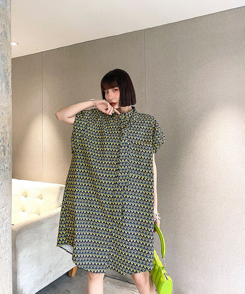 Power Shoulder Tie Dress