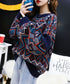 Tribal Geometric Knit Sweater