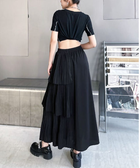 Half Tiered Skirt