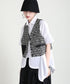 Heart Pocket Jacqard Vest