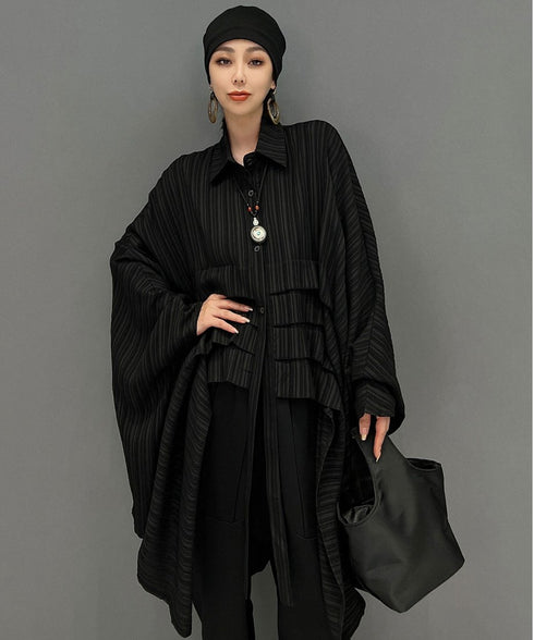 Pleated Layered Volume Shirt