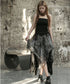 Shadow Veil Layered Skirt