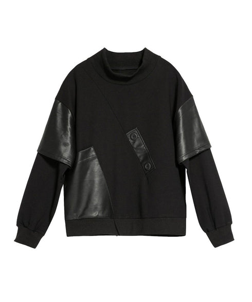 Faux Layered Sweatshirt