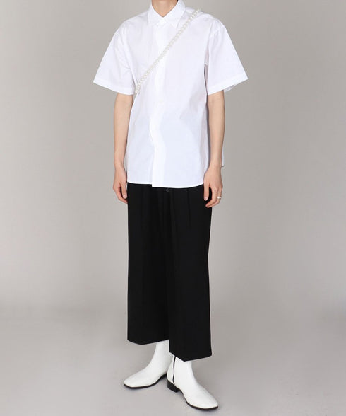 String Belt Wide Pants
