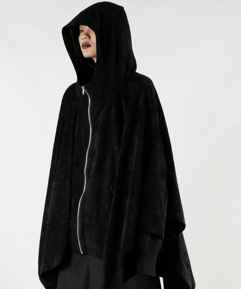 Drape Zip Hoodie