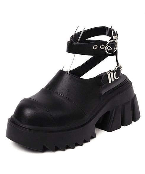 Platform Sabot Sandals