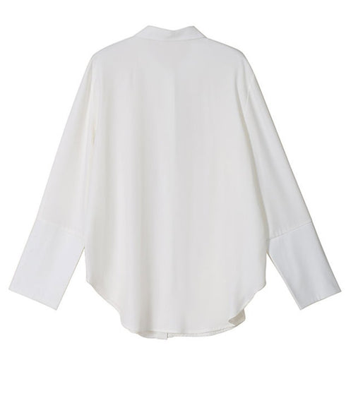 Long Cuff Blouse & Vest