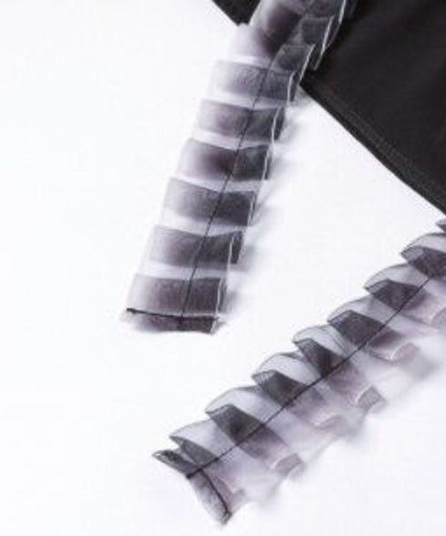 Line Drawing Printed Skirt