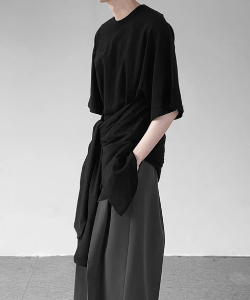 Front Drawstring T-shirt