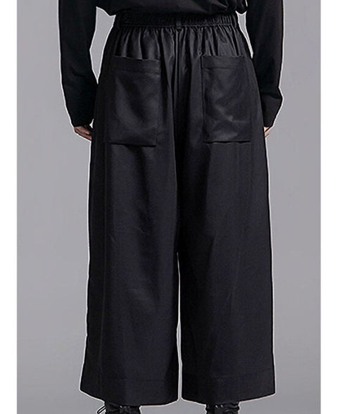 Gradient Print Wide Pants