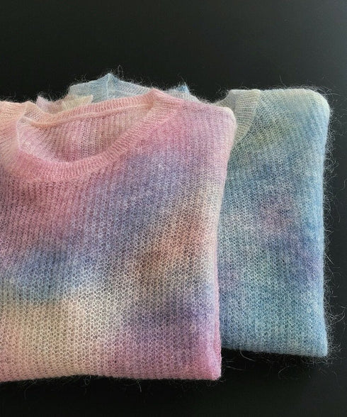 Pastel Gradation Knit