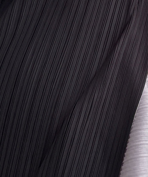 Half Flare Pleated Dress