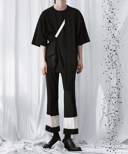 Asymmetric Layered Cut Top