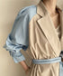 Raglan Sleeve Trench Coat